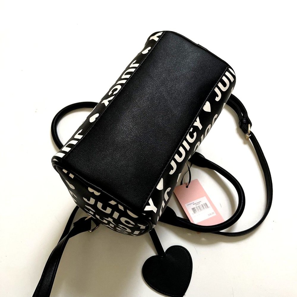 Juicy Couture Licorice Heart Satchel Bag New Sealed - Picture 6 of 9